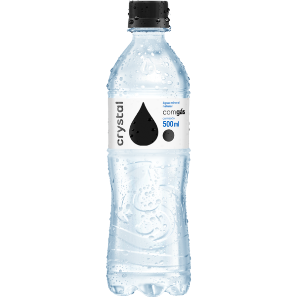 Água Mineral Crystal com Gás 500ml